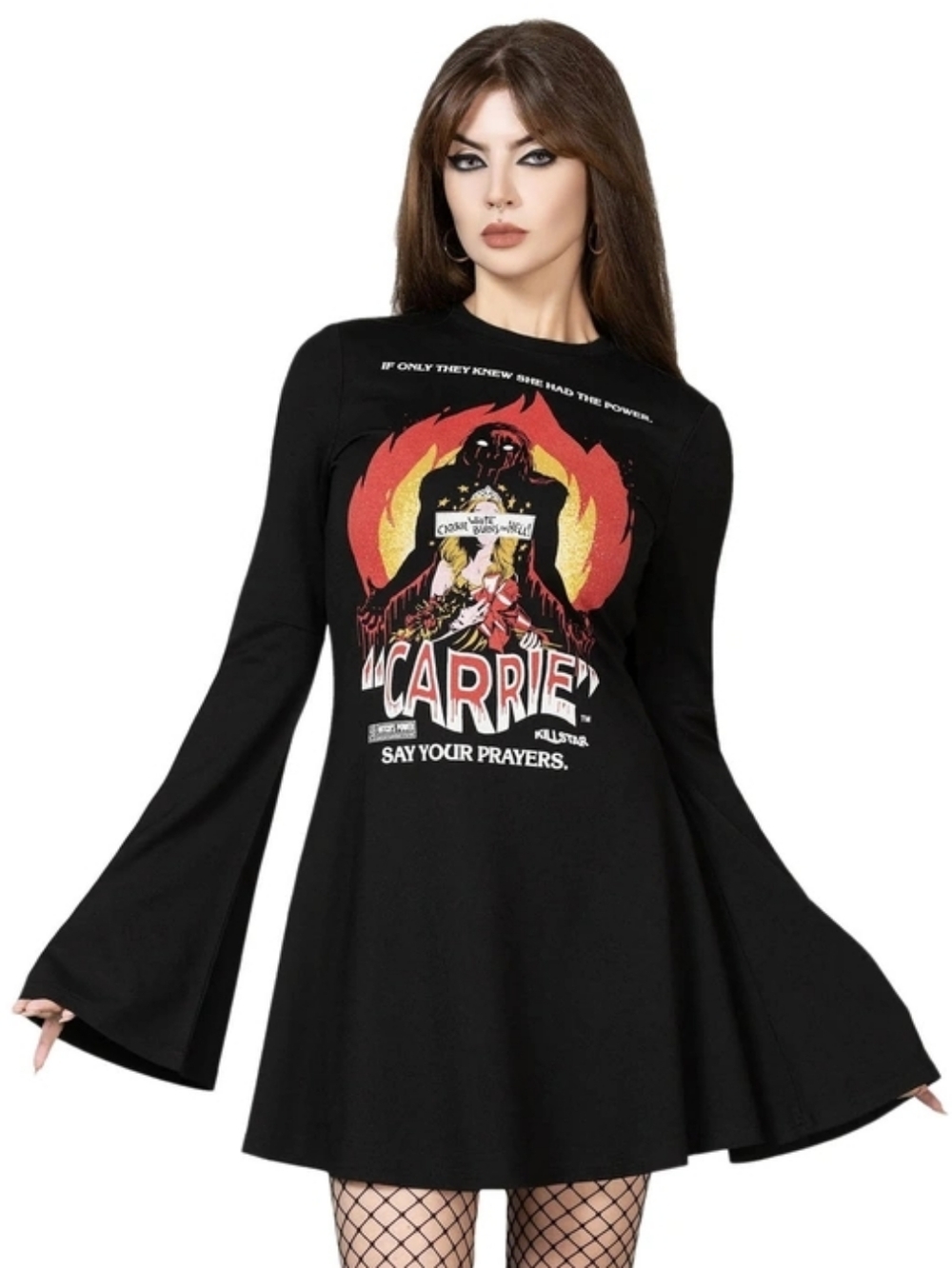 Killstar Creepy Carrie Skater Dress